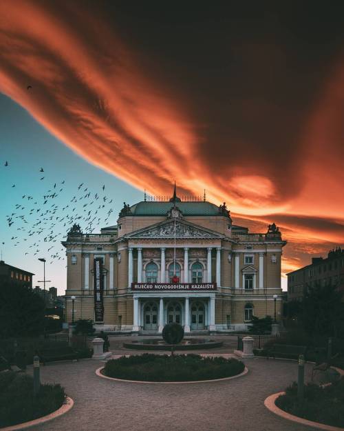 #297 Witness a magnificent flaming sunrise in Rijeka.Photo by...