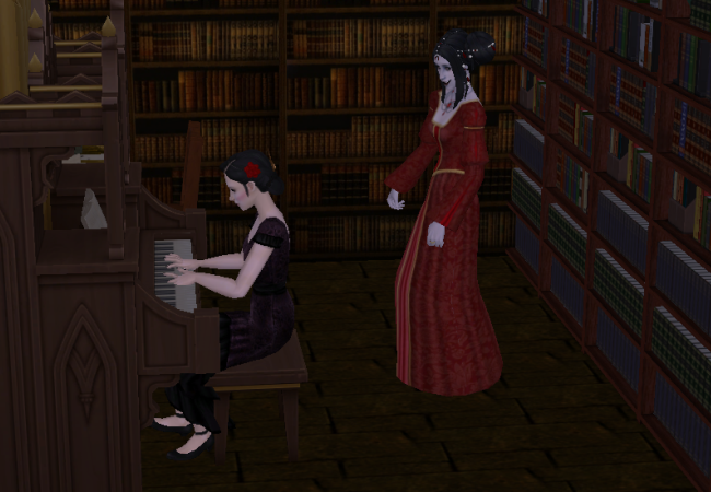 Meduza's place — Two hairstyles for female vampires