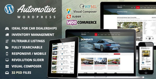 Automotive v11.3 – Car Dealership Business WordPress Theme Nulled