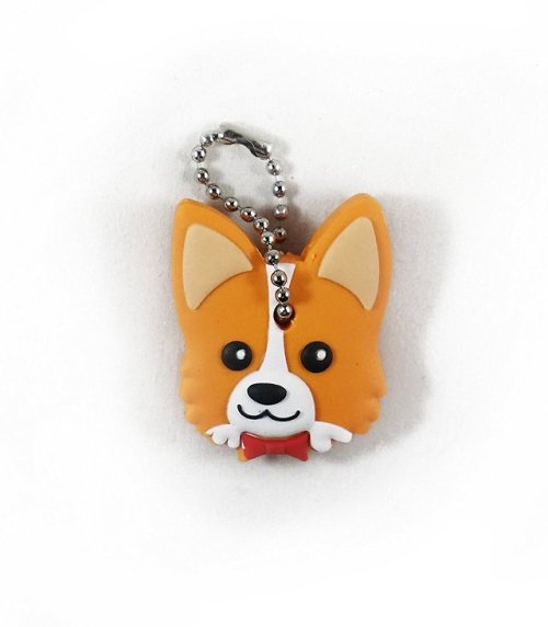 whirelez:Nayo The Corgi special soft rubber key...