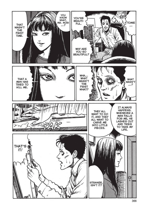 smillingcartoonist:Tomie - Painter