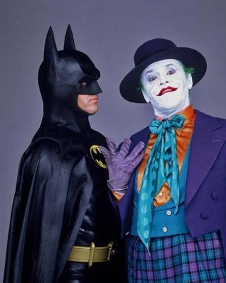 atomic-chronoscaph:Michael Keaton and Jack Nicholson - Batman...