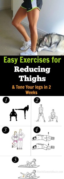 How to lose upper leg fat exercise
