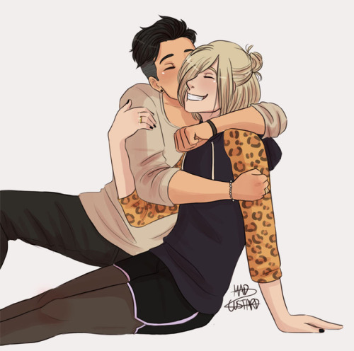 madcustard:Can more people draw Otabek being a cute lovable...