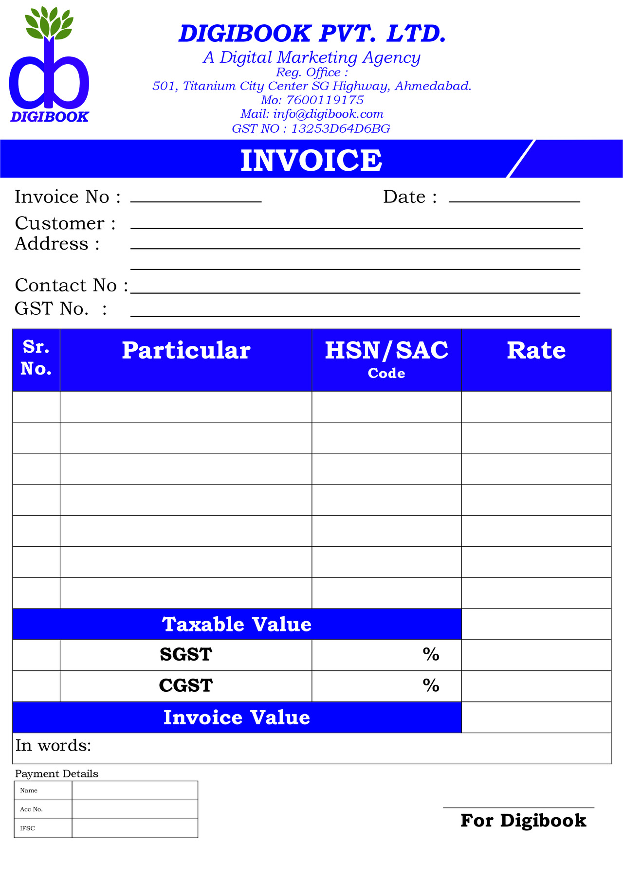 Abhis Patel - Card, Letterhead, Invoice Design. Coreldraw