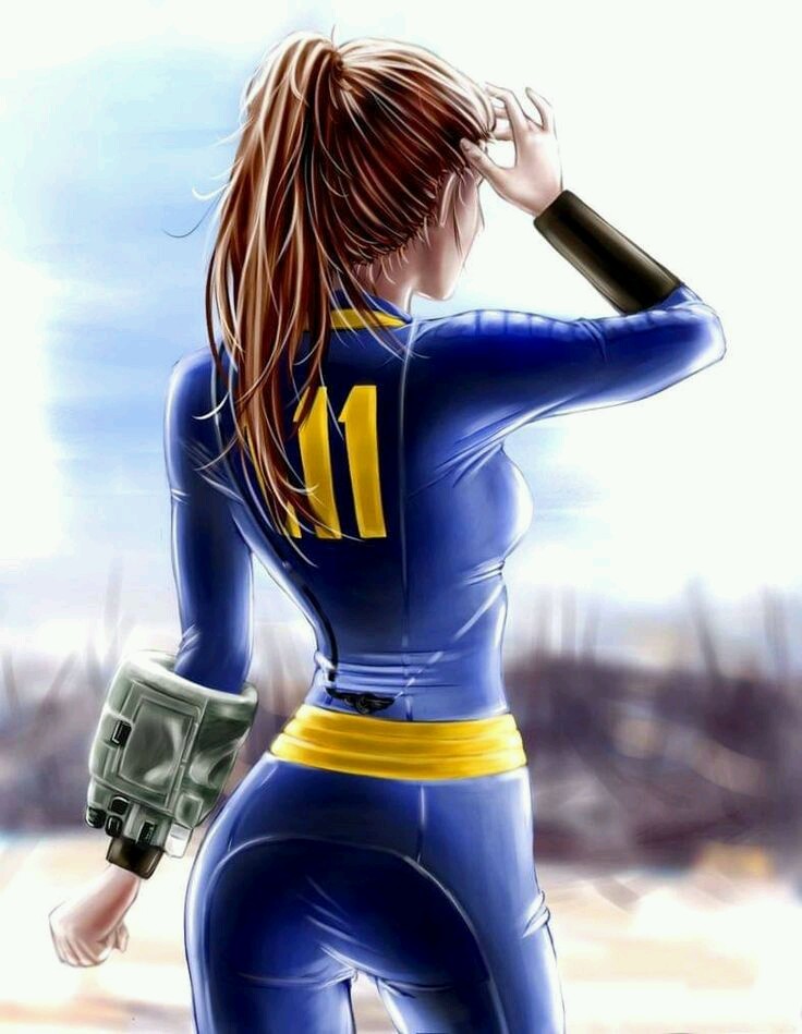 Fallout Mobile Wallpapers And Memes — Fallout Vault Girl