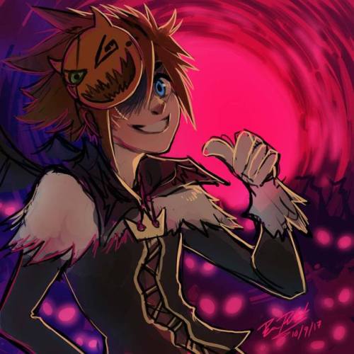 tambriart:This is Halloween <3A quick cool-down drawing of...