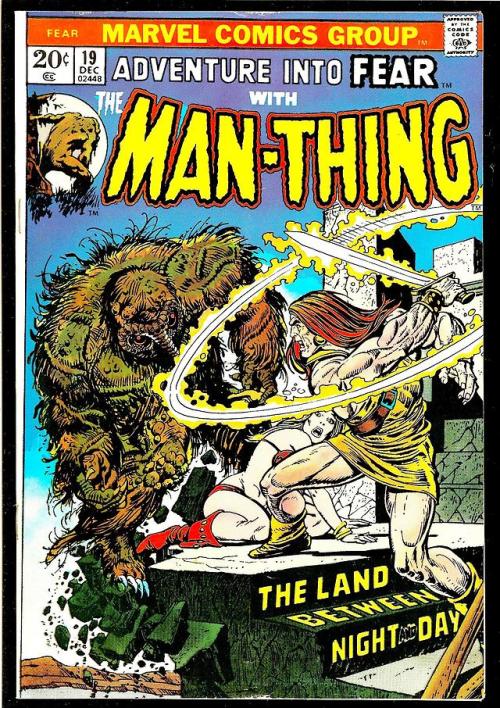 browsethestacks:More Marvel(ous) Covers Of The Man-Thing