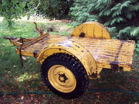 steel-and-paper:1945 Bantam Trailer specialized via eWillys