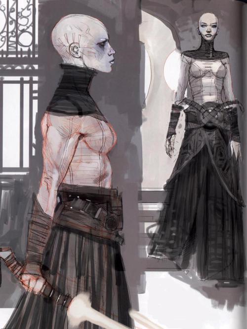 alwaysstarwars:Stunning concept art for a female Sith by...