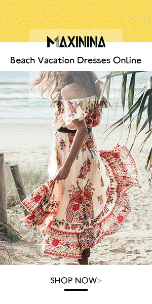 Maxinina Beach Vacation Dresses