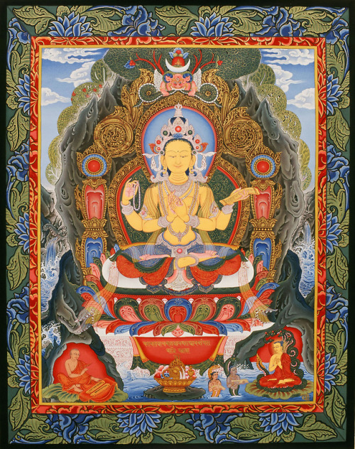 arjuna-vallabha:Prajnaparamita by Lok Chitrakar, Nepal