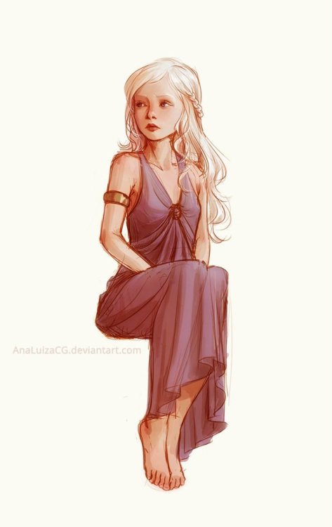 asoiafedit:Dany by AnaLuizaCG