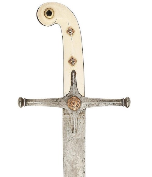 British Mameluke-Hilted Officer’s Sabre Of Brigadier General Hugh Halkett, Early 19th Century By Brunn, Sword Cutler To The...