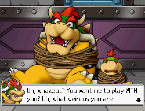 suppermariobroth:From the ending to Mario Party DS....