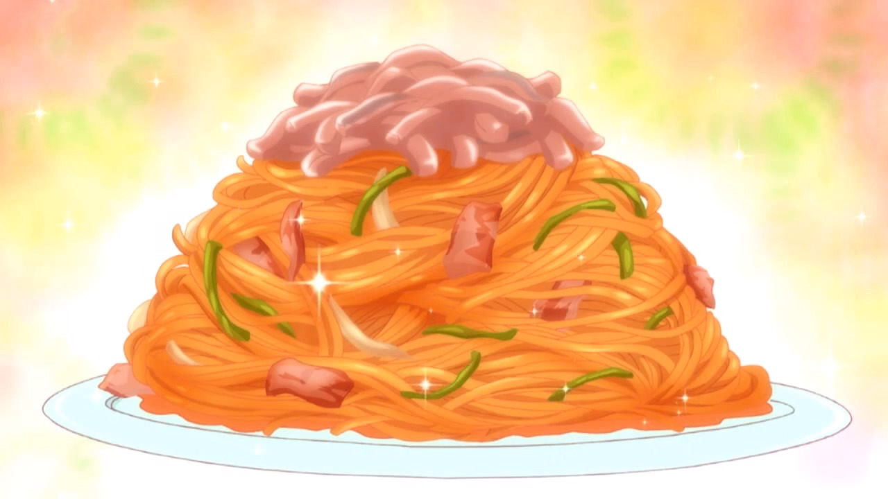 Itadakimasu Anime Spaghetti Neapolitan Yuri Kuma Arashi Episode 5 2219