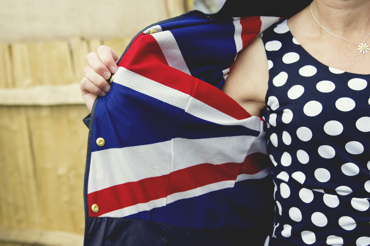 barbour union jack lining