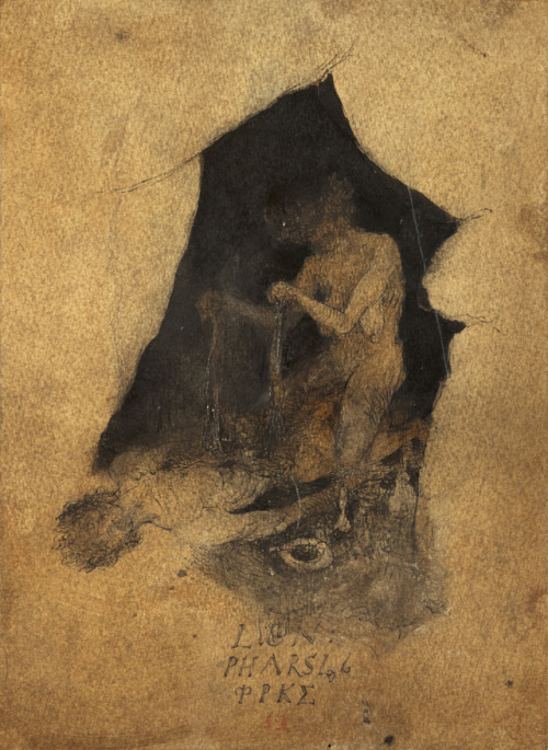 denisforkas:Study for the Thessalian Witch (Lucan’s Pharsalia,...