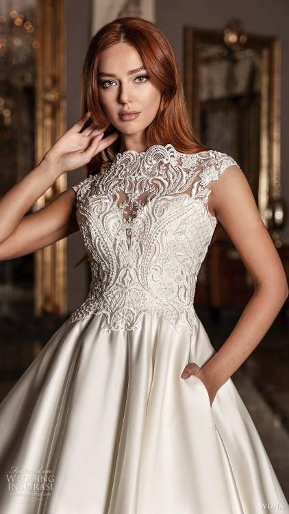 (via WONÁ 2020 Edem Bridal Collection Wedding Dresses | Wedding...