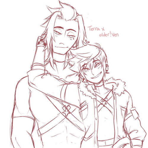 cybersun-x:so you know….young!Terra x Ven? (>3<)