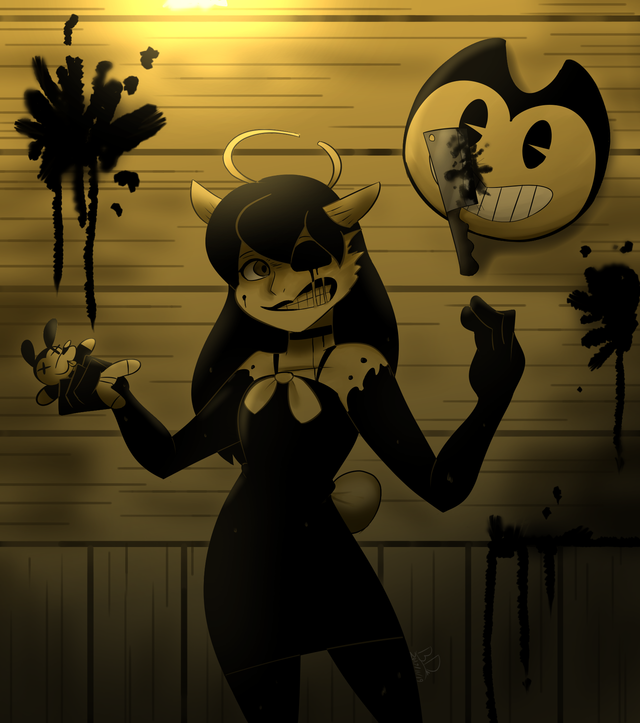 bendy and the ink machine alice angel thick