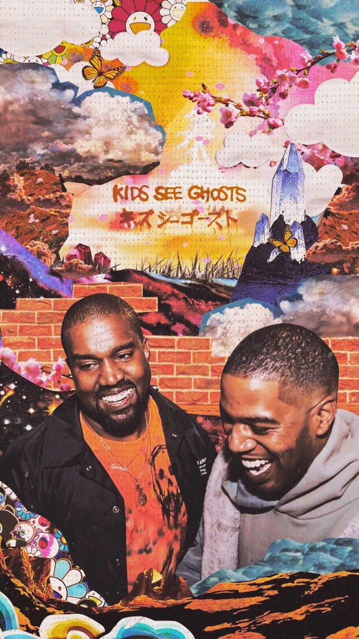 Shane Ramos C Kids See Ghosts Ye Cudi Wallpaper Art By