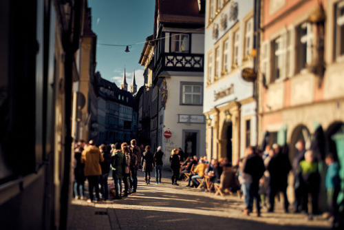 A wonderful sunny Sunday afternoon in Bamberg,...