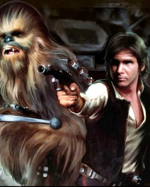 gffa:STAR WARS:  A NEW HOPE PAINTINGSIllustrated by Brian...