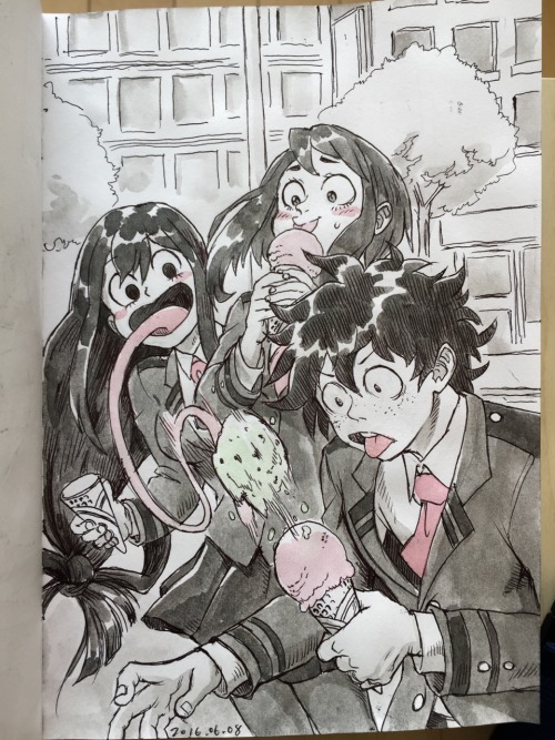 sqribble:Plus Ultra!! Time to draw these kids ahh 