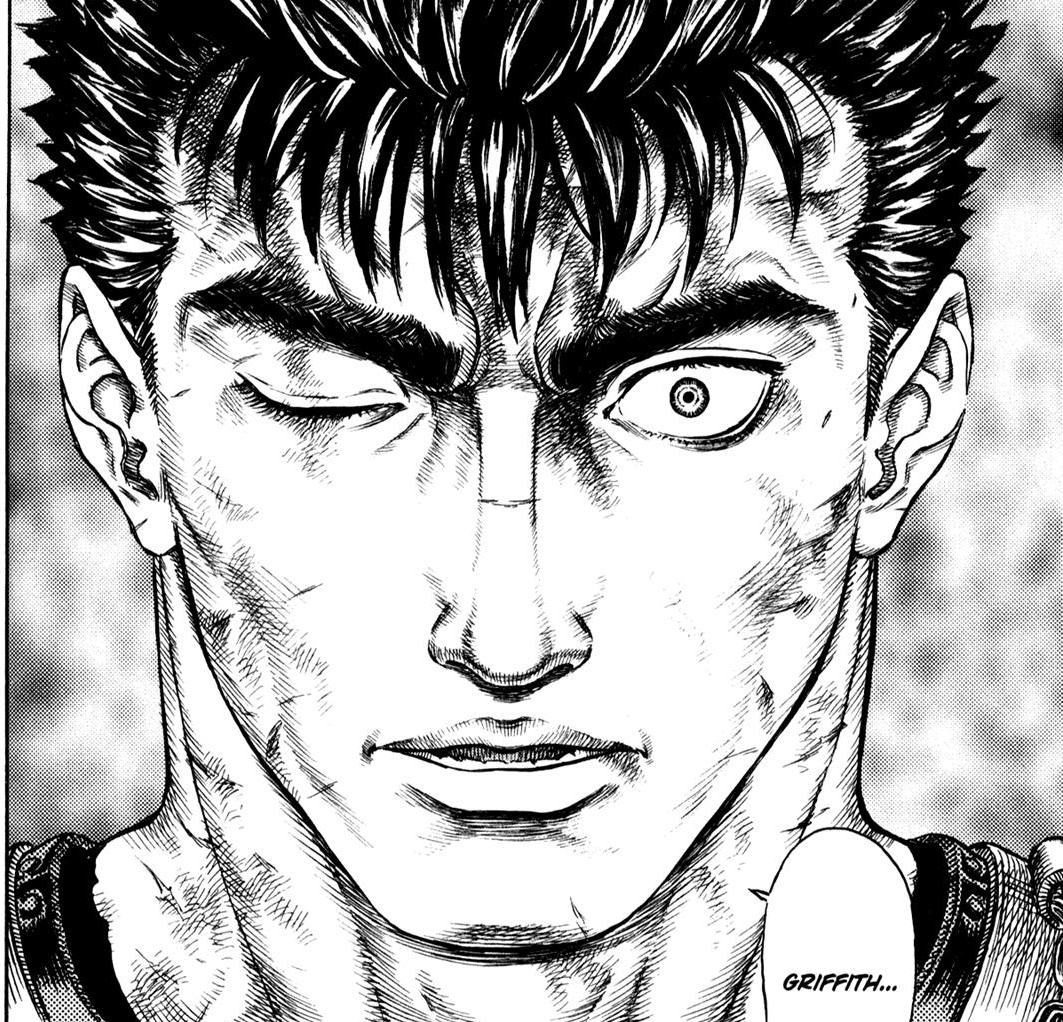 you're the only one - Griffith and Guts are Gay: A Visual Argument ...