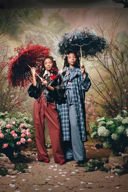 louisvuitttonn:Chloe x Halle for Rodarte RTW Fall ‘18