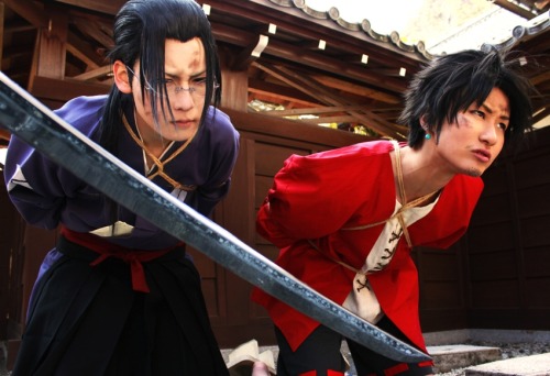 as-warm-as-choco:The Samurai Champloo (サムライチャンプルー) cosplayers...