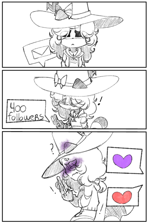400 followers comic mini-comic i& 039;m happy rakkuun raccoon alterego huhuhuhu(? digital original OC draw drawing dibujo art arte