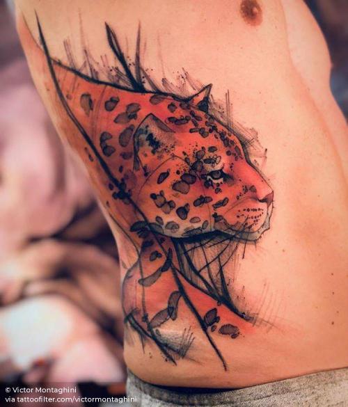 This beast i did on my client #tattoo#tattoos#explore#animal#jaguar#re... |  TikTok