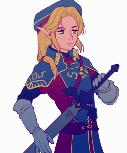 hollyfig:OoT Link + Royal Guard UniformTP Link + Gerudo Voe...