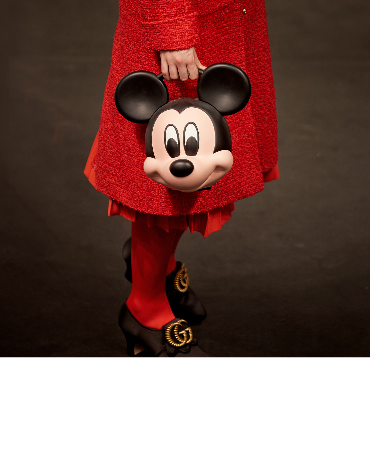 Fashion — @gucci SS19, bag shaped in the form of Mickey...