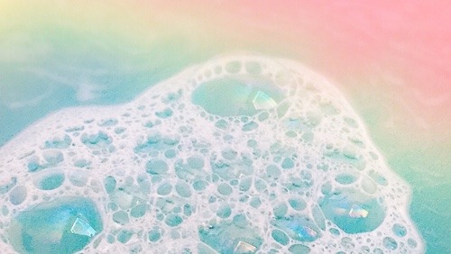 houseofraes:Rainbow bubble bath Moodboard requested by...