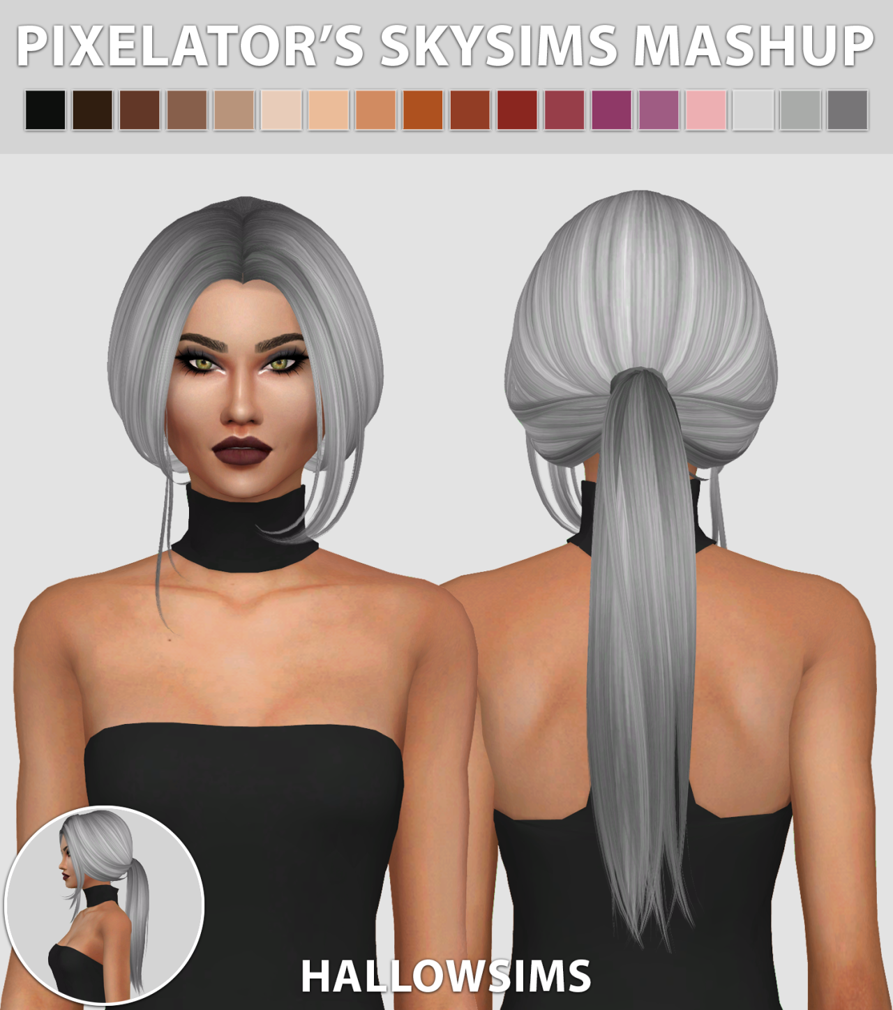 Hallowsims Skysims 120 Converted F Comes In 18 Colors Sims 4 Sims 4 Hot Sex Picture
