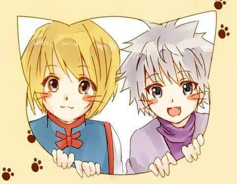 Katsu — Kurapika and Killua Cats