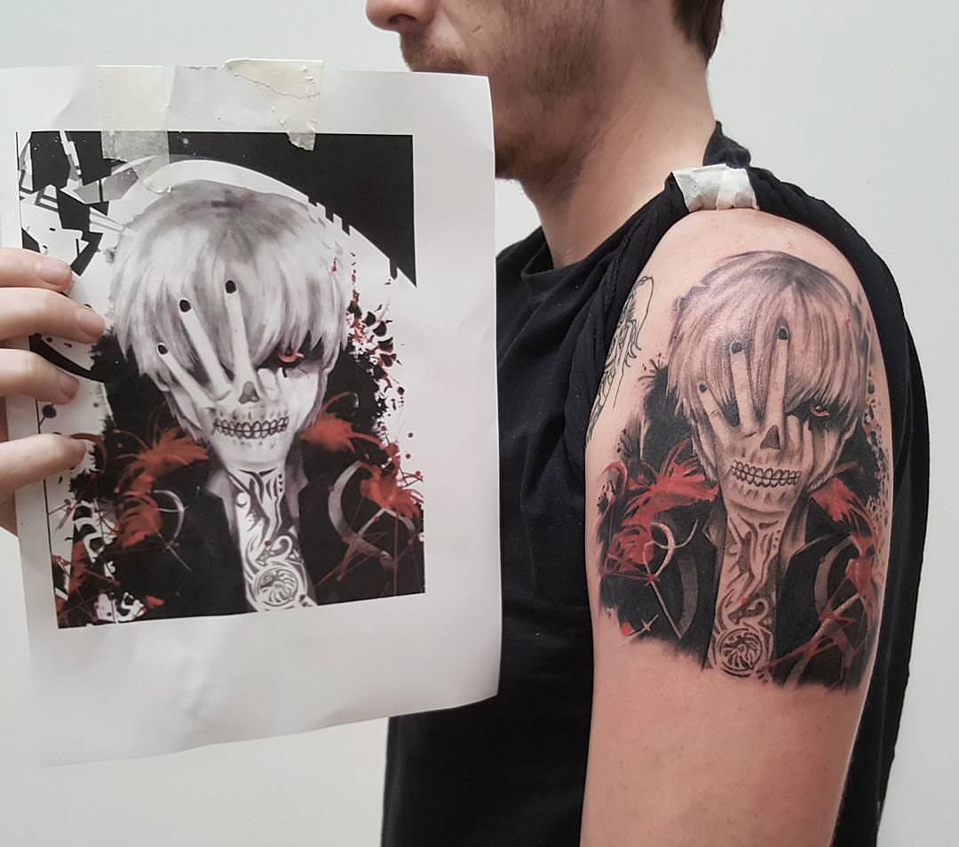 Tokyo ghoul tattoo.