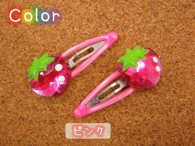fashion hair accessories hair clips strawberries hearts