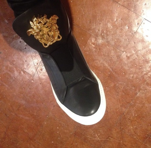 stephenchristopher:Versace on my feet