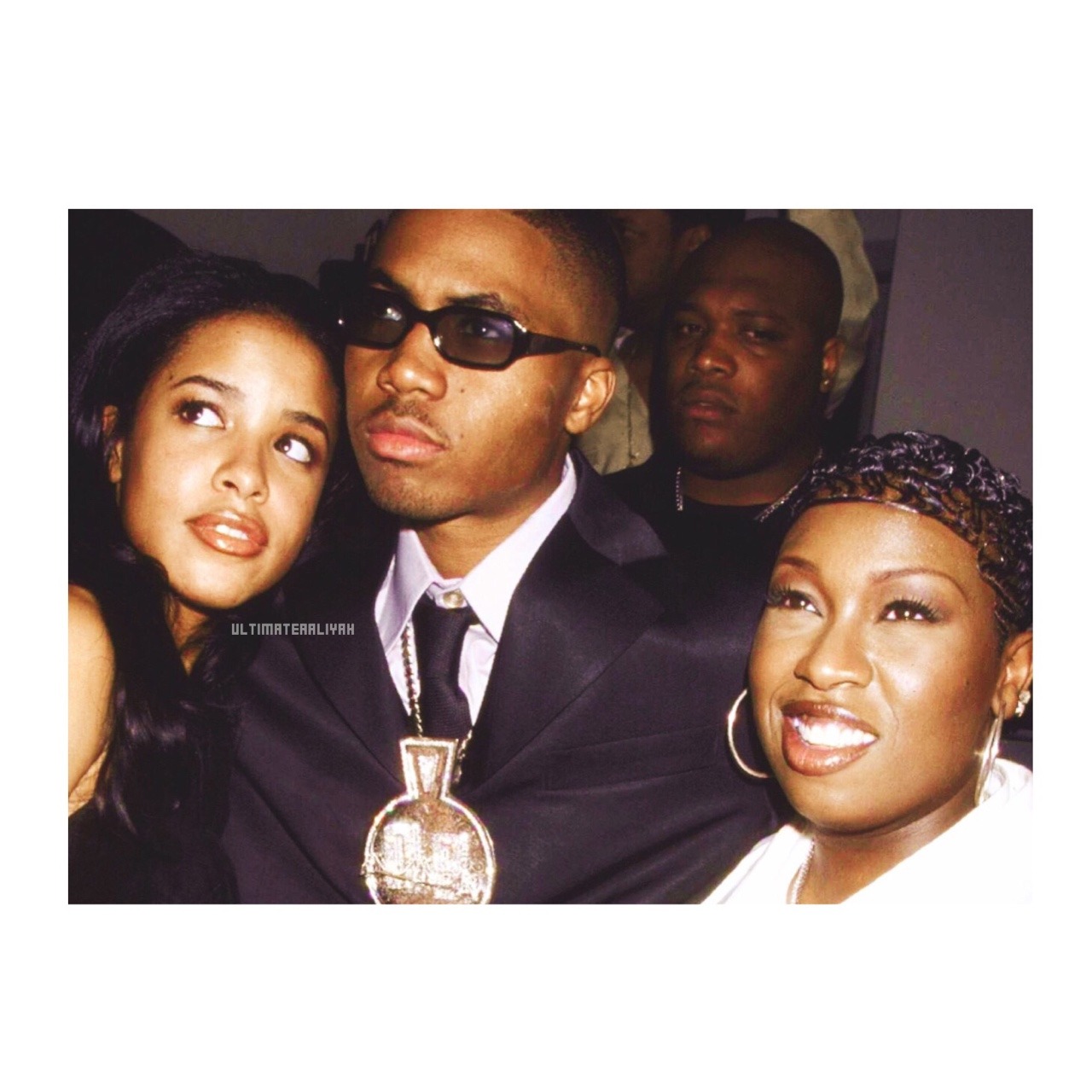 Aaliyah and Missy Elliot at Nas album release... - UltimateAaliyah