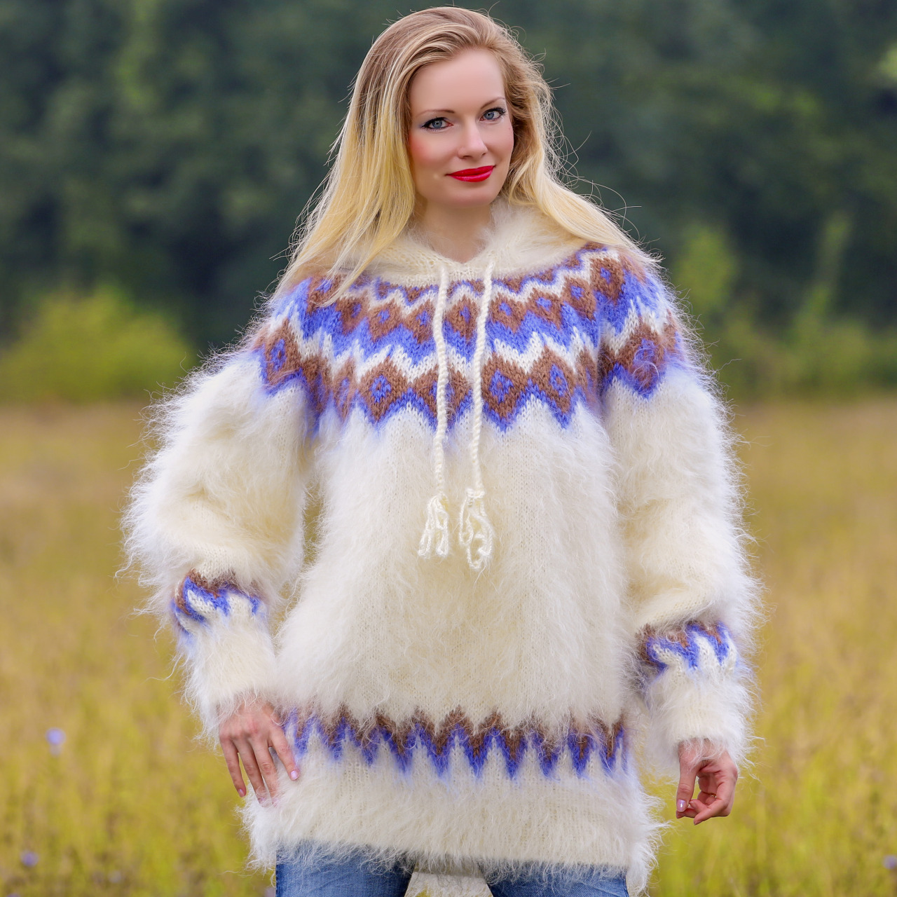  SUPERTANYA MOHAIR  SWEATER ORDER YOUR CUSTOM MADE 