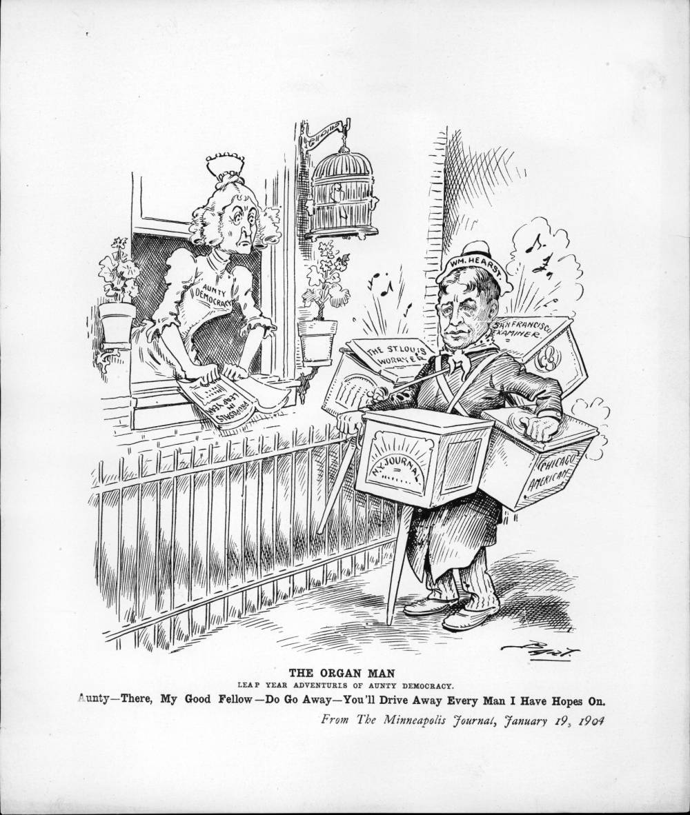 Charles Bartholomew Political Cartoon Collection