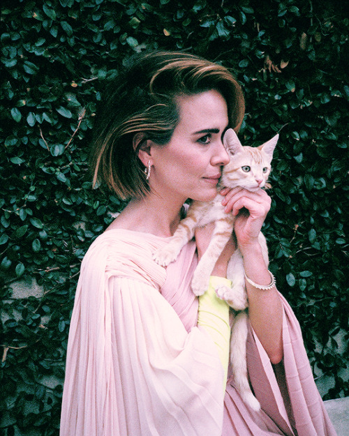 dailypaulson:Sarah Paulson photographed for Flaunt Magazine-...