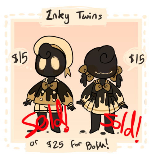 batim bendy and the ink machine inkblot adopts adoptables doodle heaven eeee i came to love these designsss i hope yall like them too!!