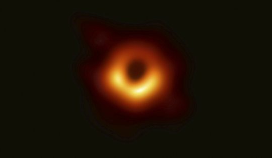 Scientists reveal first image ever made of a black hole