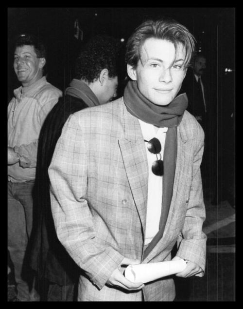 metamorphosis-trails:Christian Slater from late 80s to early...