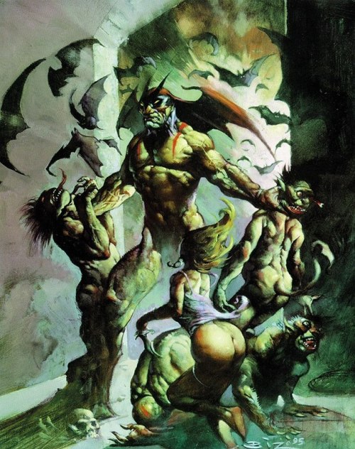 thesickamongthepure:Verotik - Simon Bisley  